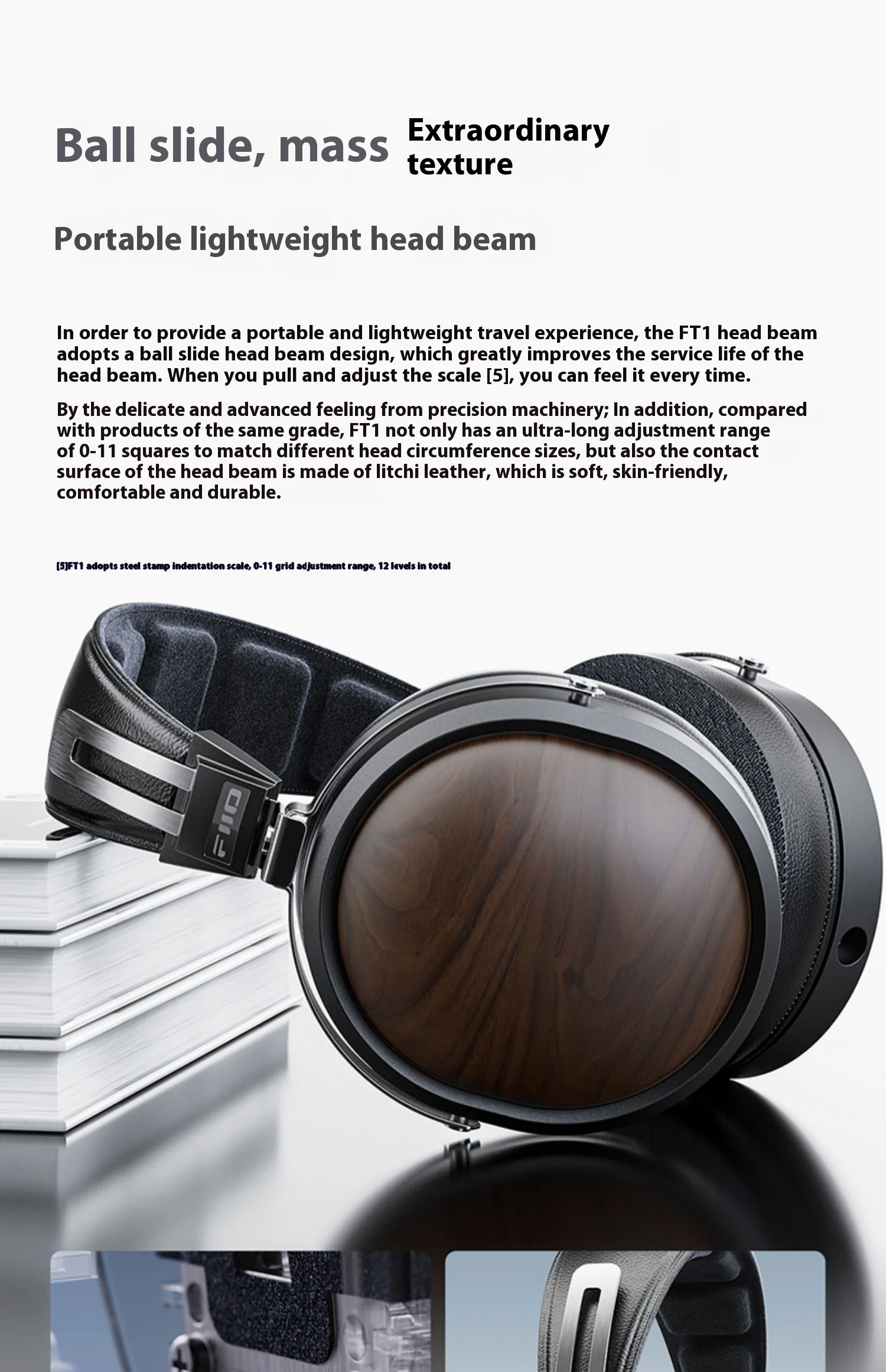 Наушники Fiio Ft1 проводные Hi-Fi наушники с закрытой спиной накладные из нановодного