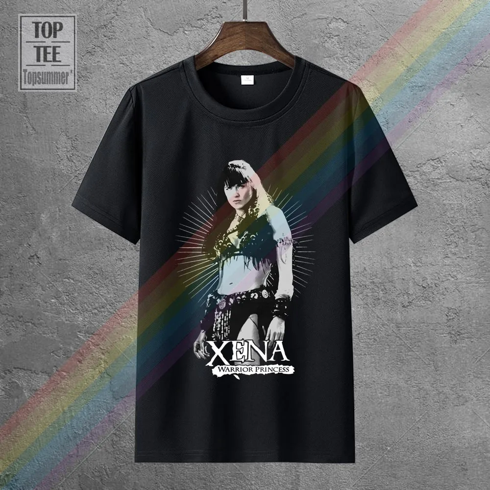 

Xena Warrior Princess Lucy Lawless Dont Mess With Me Licensed Adult T Shirt
