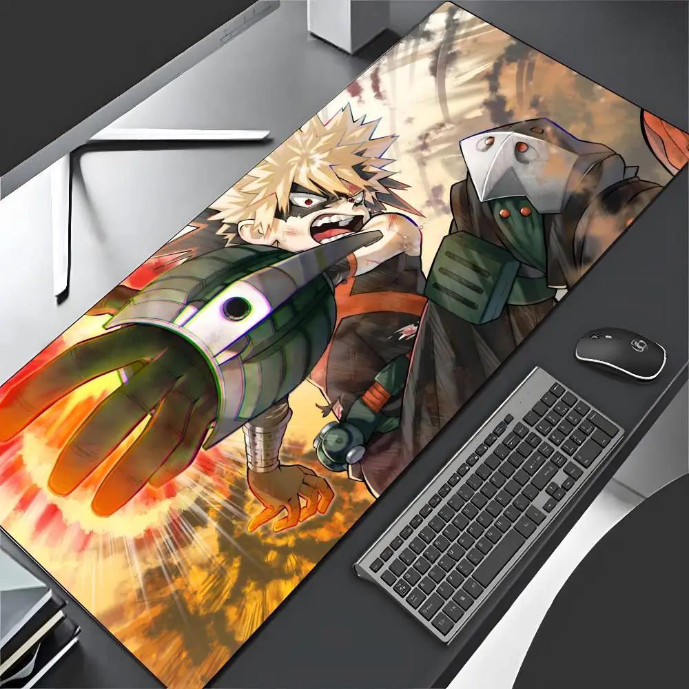 Коврик для мыши B-Bakugou K-Katsuki большой игровой коврик с мультяшным рисунком
