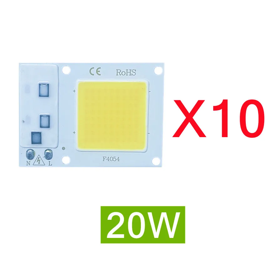 

Светодиодные чипы 220В 10Вт 20Вт 30Вт 50Вт