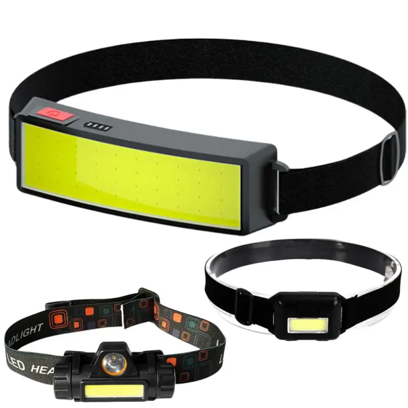 Мощный Головной фонарь с монолитным блоком светодиодов наружный