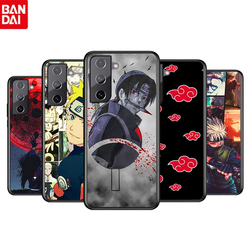 

Naruto kakashi Japanese For Samsung Galaxy S22 S21 S20 Ultra Plus Pro S10 S9 S8 S7 4G 5G TPU Soft Black Silicone Phone Case Capa