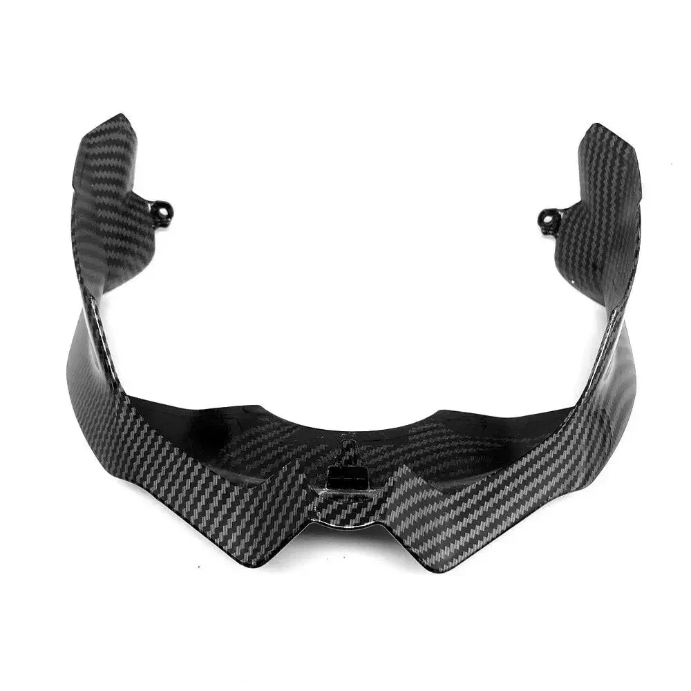 Гидроокунанная отделка из углеродного волокна передний носовой обтекатель фары