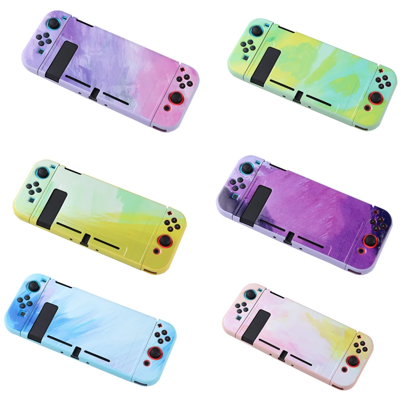 

Мягкий защитный чехол из ТПУ для Nintendo Switch NS, чехол, оболочка, аксессуары для консоли, ультратонкий противоударный чехол от царапин