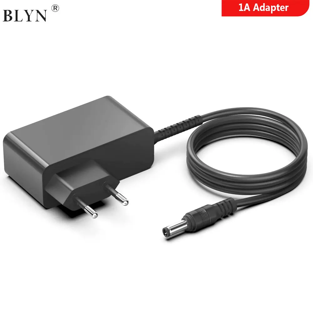 Converter 1000ma Charger With 5.5 X 2.1mm Plug For Led Strip Light Cctv Camera Dvr Nvr