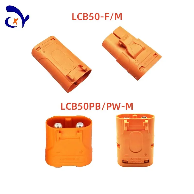 

Amass LCB50-F/M LCB50PB/PW-M High Current Plug Electric Lithium Battery Connector Remote Control Model Drone Connector