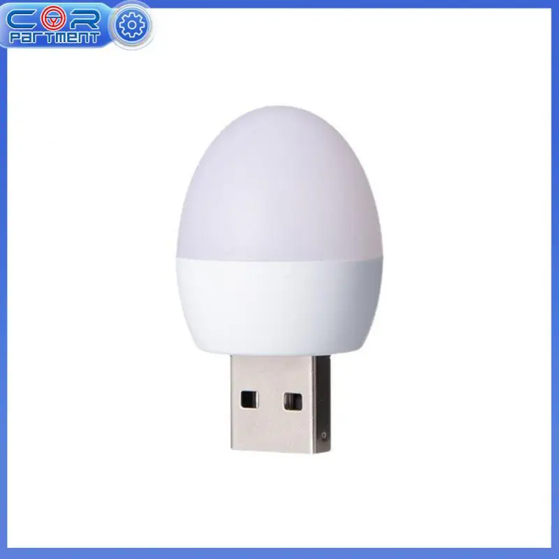 

Portable Usb Night Light Mobile Power Supply Usb Round Light Colorful Durable Led Light Car Accessories Usb Charging Night Light