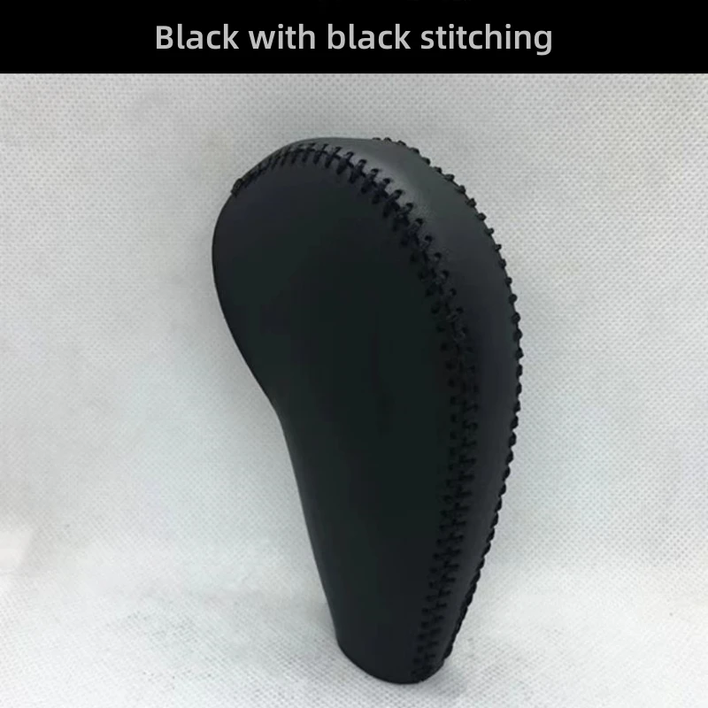 

Крышка рычага переключения передач для старого Porsche Cayenne 2004-2009, Воловья кожа, ручная вышивка, крышка ручки переключения передач