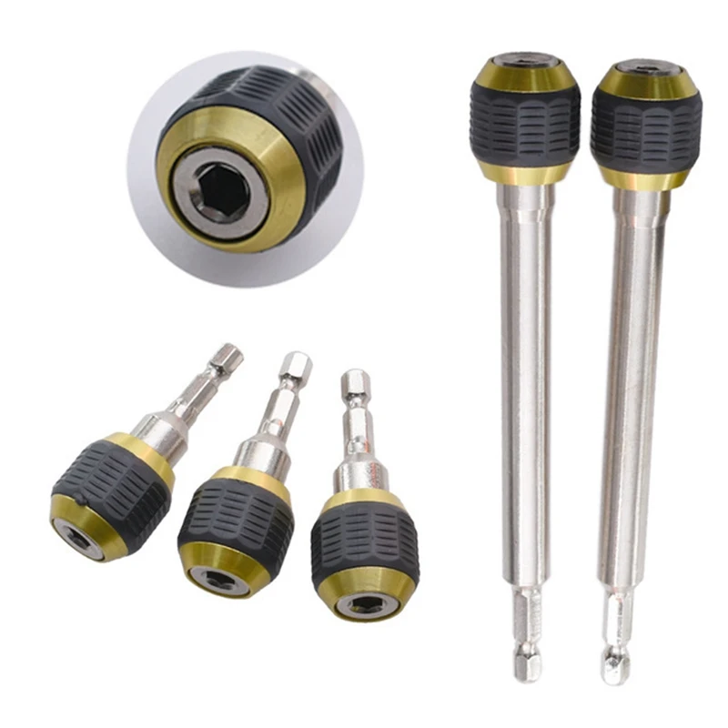 

Ударный шуруповерт, переходник для дрели с шестигранным хвостовиком, переходник для быстрого бесключевого сверла, стальной патрон, переход...