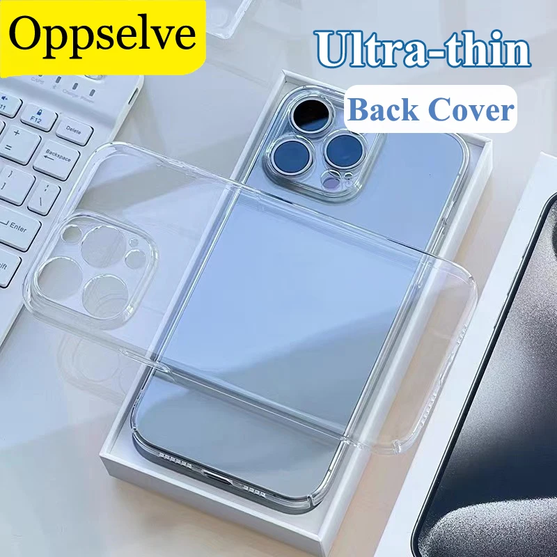 Роскошный прозрачный чехол из поликарбоната для телефона iPhone 15 14 Plus 13 12 11 Pro Max