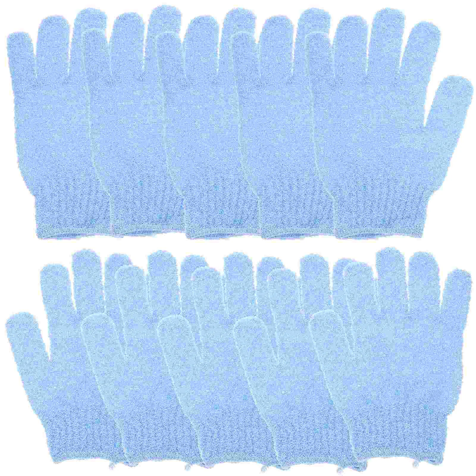 

10 Pcs Body Brush Scrub Sponge Bath Shower Gloves Bathing Scrubbers Towel Nylon Miss Massage