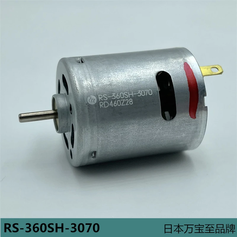 

MABUCHI RS-360SH-3070 Mini 28mm Round Spindle Motor DC 5V 6V 7.2V 9.6V 20800RPM High Speed Carbom Brush Electric Motor DIY Toy