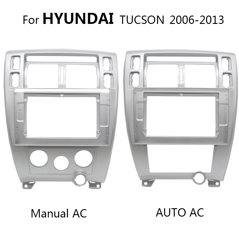 

2 Din Android Head Unit Car Radio Frame Kit For HYUNDAI TUCSON 2006-2013 Auto Stereo Dash Fascia Trim Bezel Faceplate