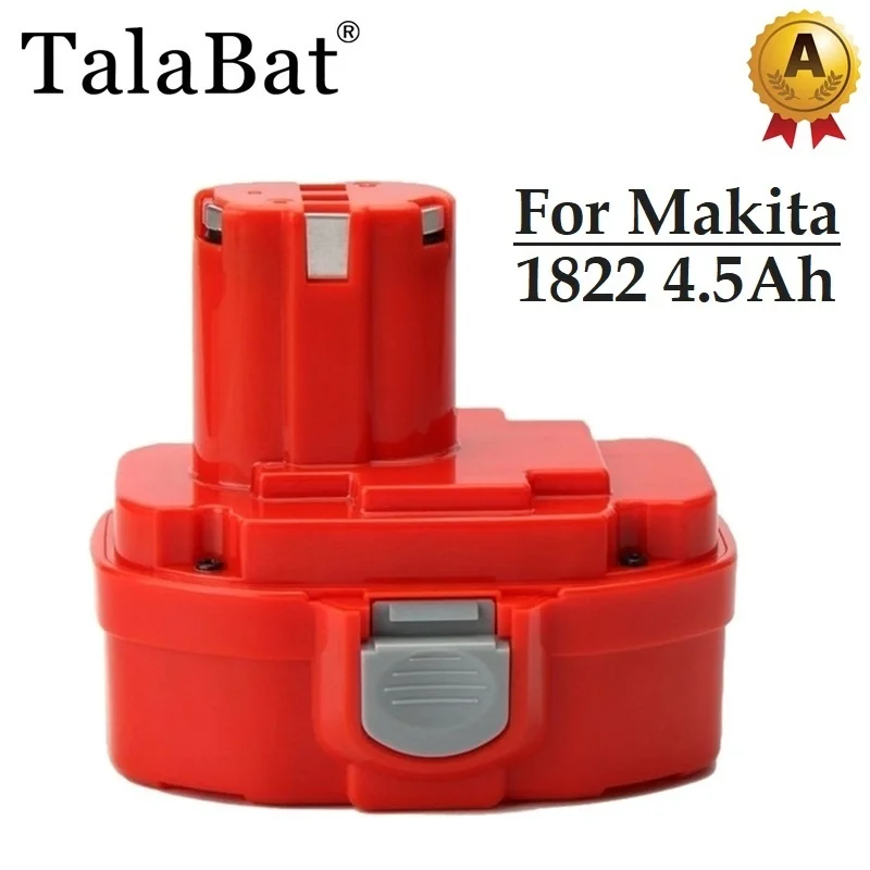 

18V 4500mAh Rechargeable Power Tool Battery For MAKITA 1822 1823 1834 1835 192826-5 192827-3 194107-3 PA18 18 Volt Z50 4.5AH