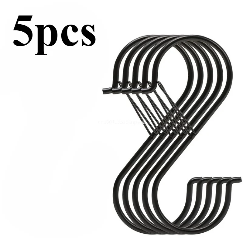 5 шт. стальные S-образные крючки