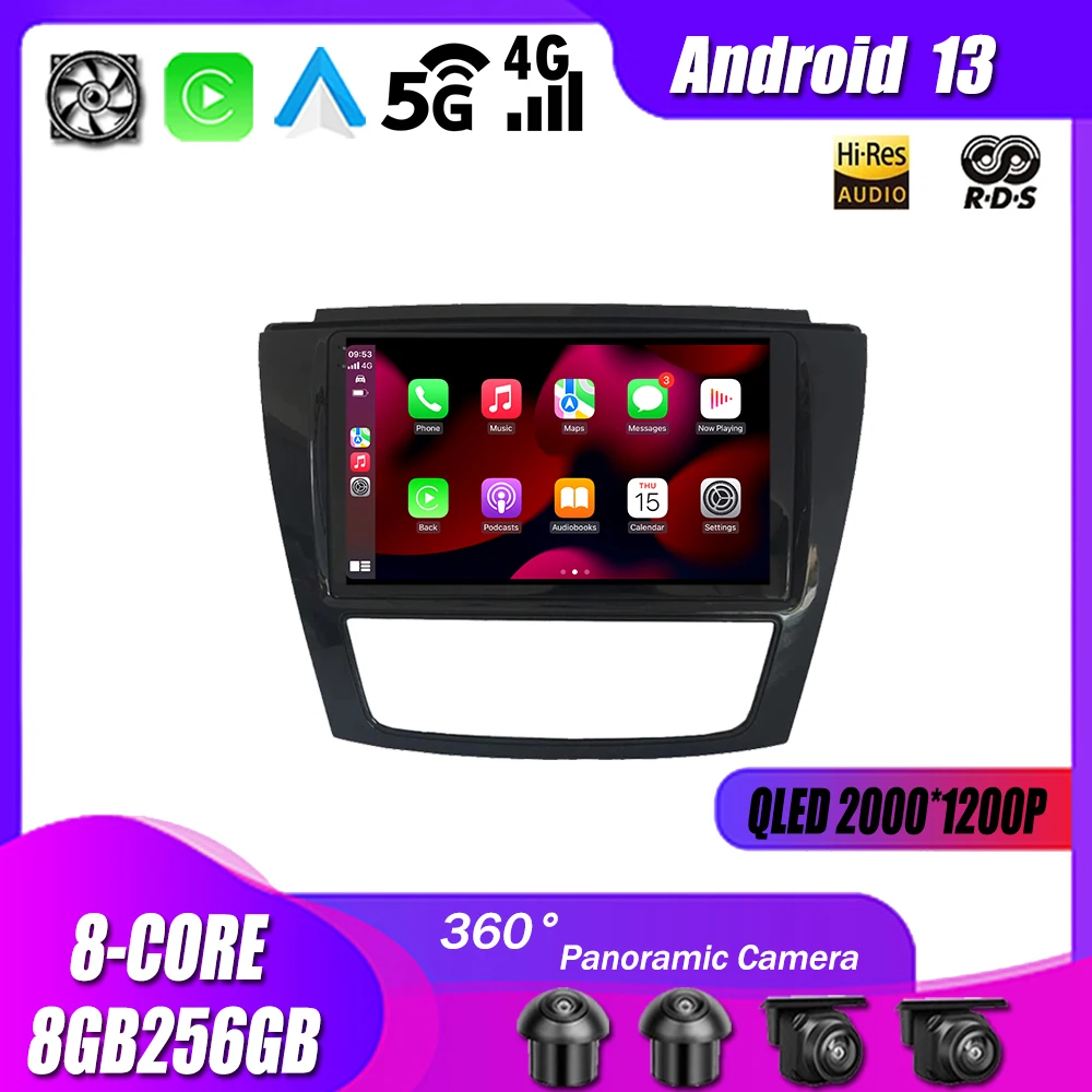 

9" For JAC Refine S5 2013 - 2019 Android 13 Car Radio Multimedia Player Navigation GPS 360 Camera Carplay 4G WIFI