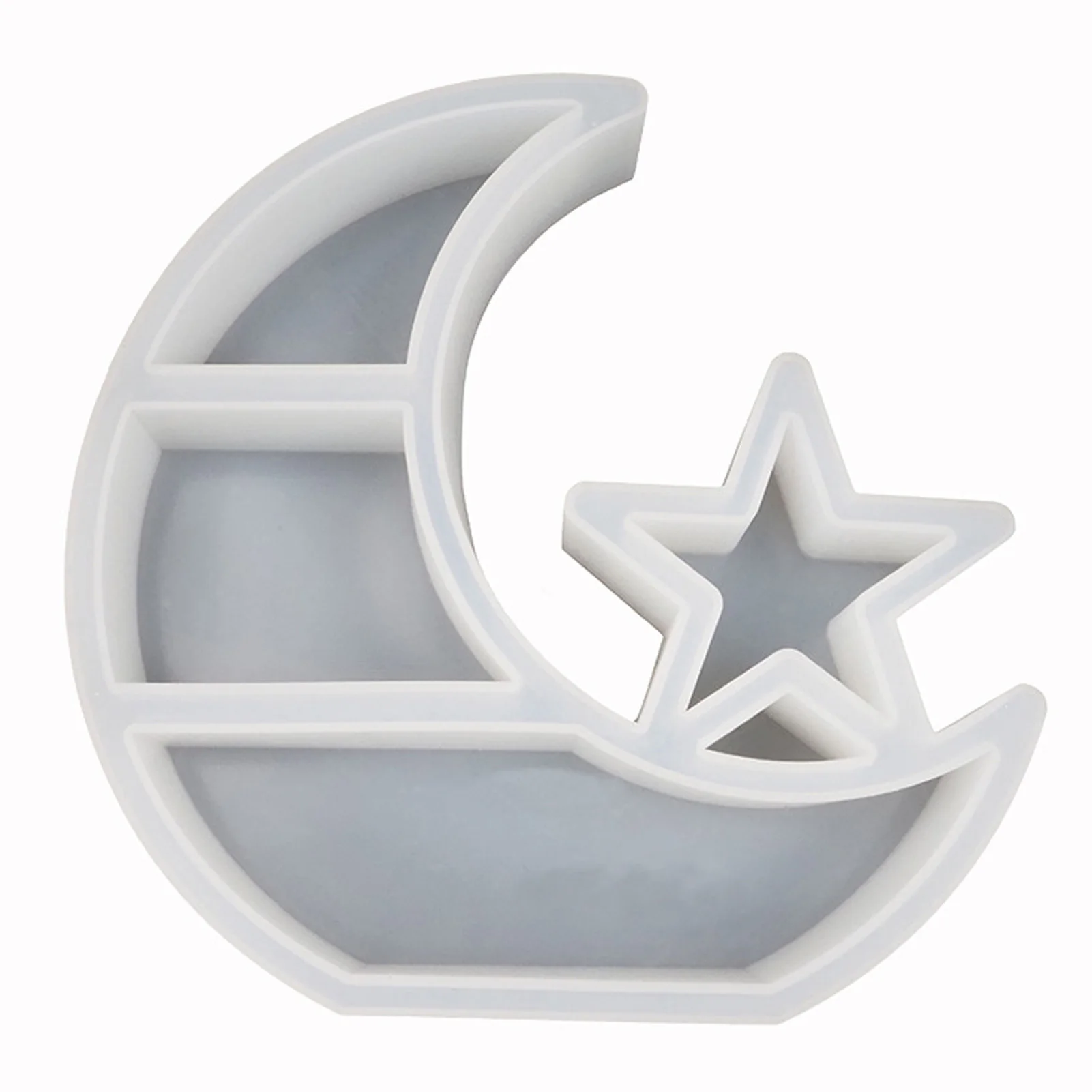 

Силиконовые формы из каучука, коробка с Луной и звездами для хранения, форма «сделай сам» для косметики, органайзер для ювелирных изделий, д...