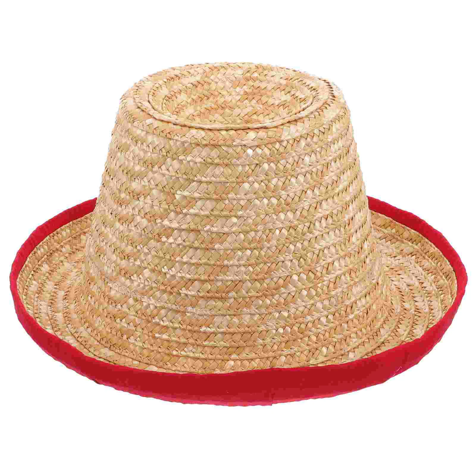 

Соломенная шляпа Sombrero Для Жонглирования, маленькая шляпа, цирковая шляпа, реквизит для специальных эффектов, смешное оформление