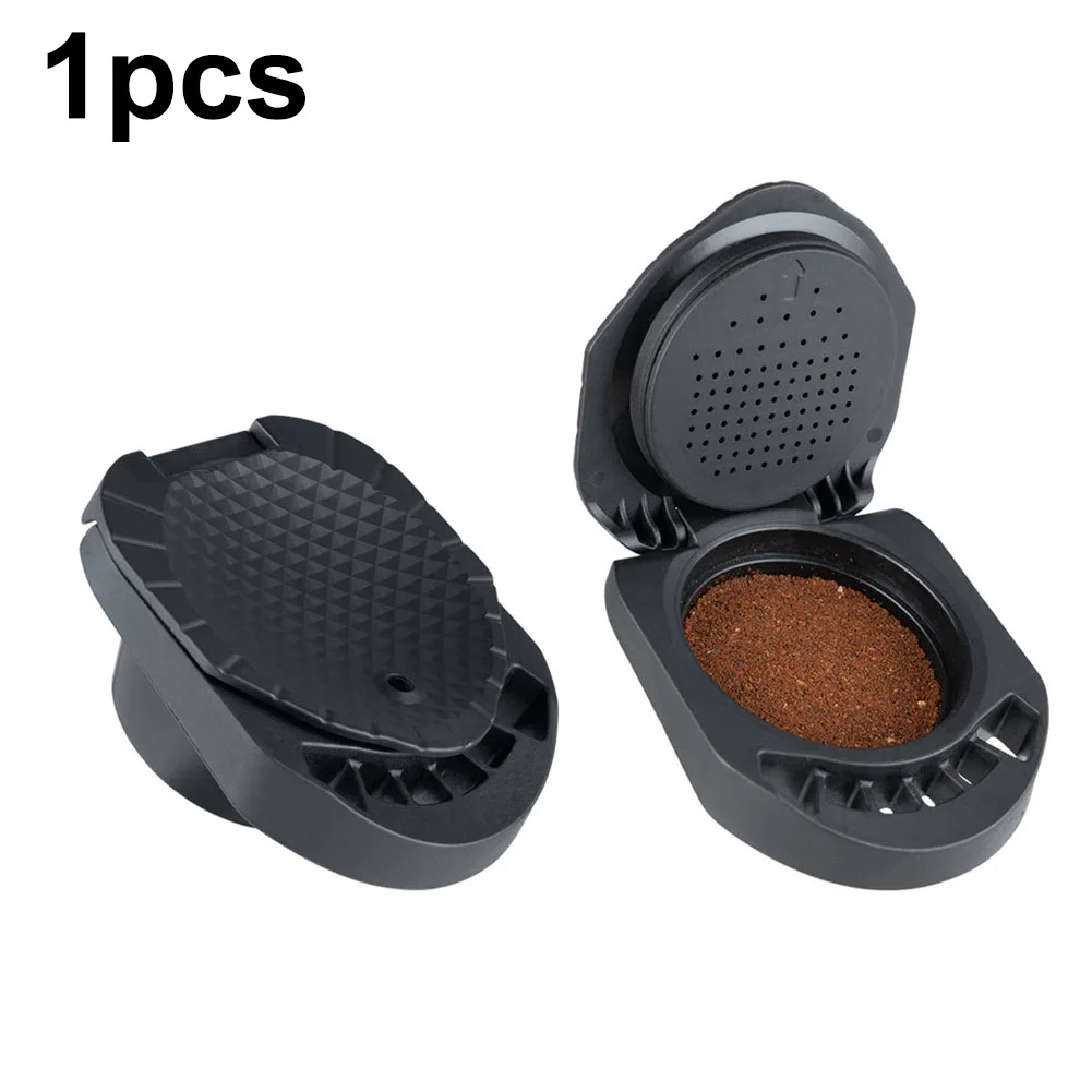 

Kitchen Coffee Capsules Converter For Piccolo XS /Genio S Reusable ENV135 Heat Resistan 304 Stainless Steel Black