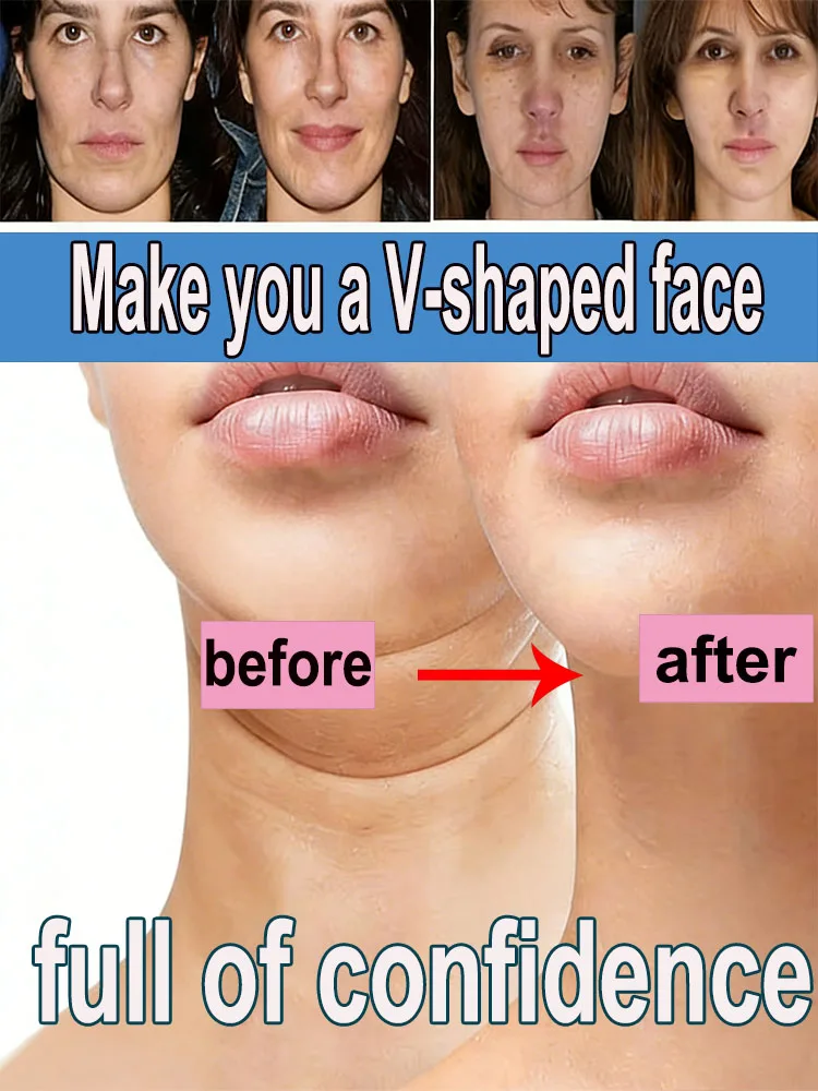 Фото Крем для лица против старения, невидимый, разглаживающий морщины, укрепляющий и подтягивающий кожу V-образной формы №1