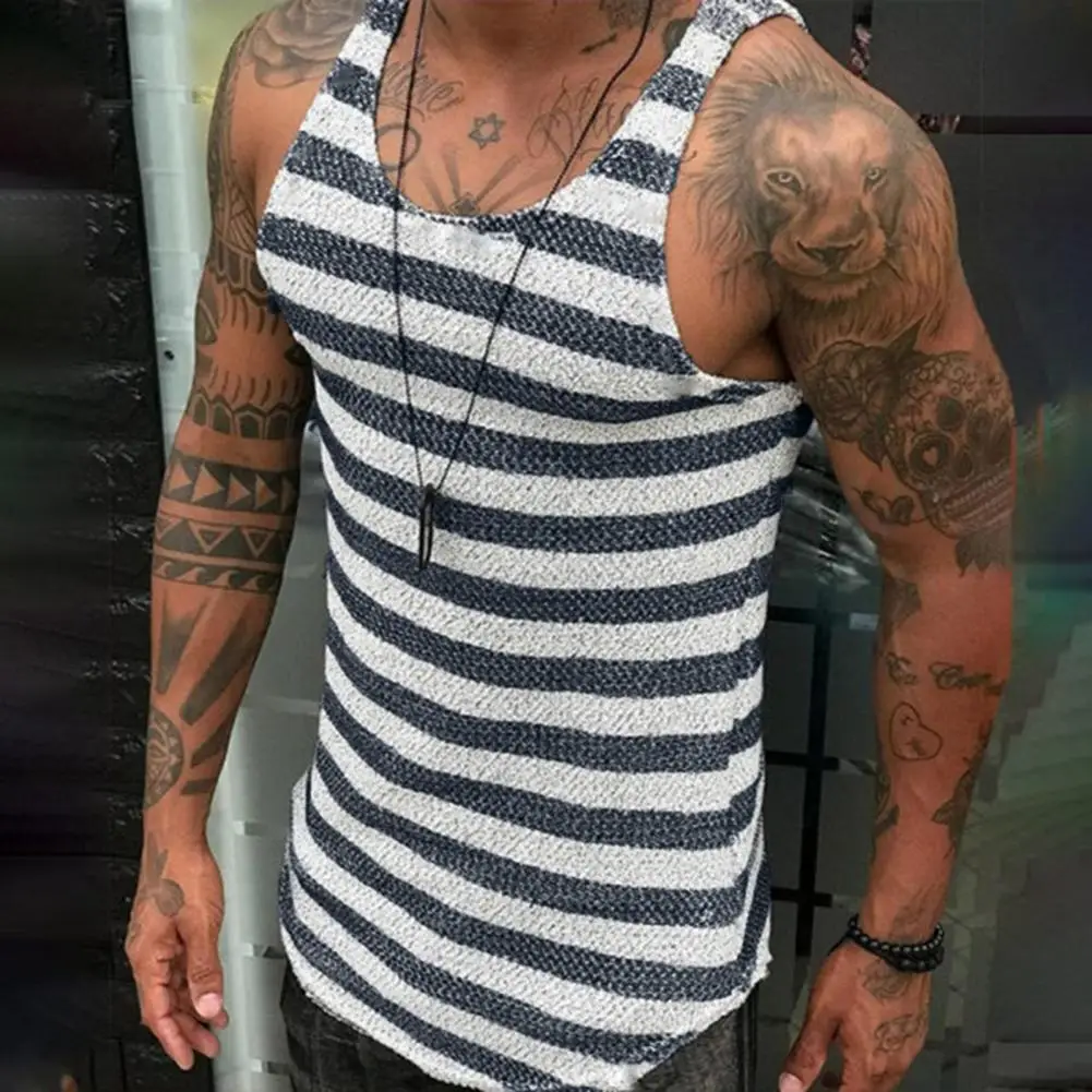 

Fashion Workout Vest Breathable Fitness Vest Slim Fit Summer Sexy Knitting Off Shoulder Vest Streetwear