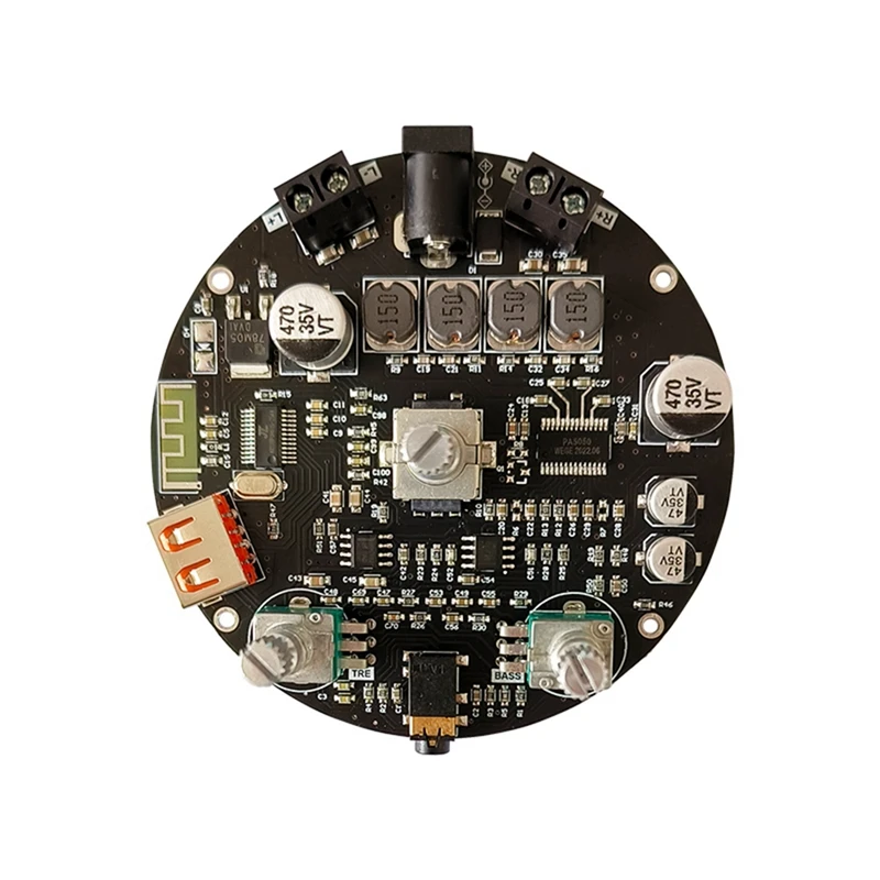 

HOT-ZK-R502E Bluetooth 5,0 цифровой усилитель высокой мощности, стереоплата 50 Вт x2, усилитель AMP, домашняя музыка с индикатором громкости