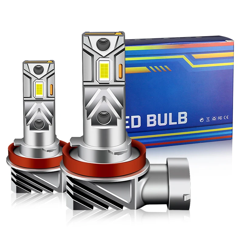 

2 шт. CANbus для Mitsubishi Pajero 2008 2009 2010 2011 2012 2013 2014 светодиодные фары H9 H8 H11 лампы дальнего ближнего света 12 В 20000LM