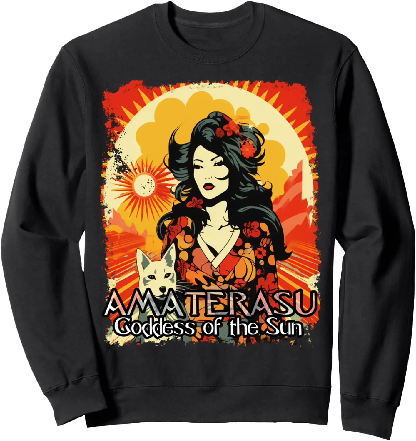 Толстовка Amaterasu God из японской мифологии