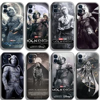 marvel moon knight funda phone case for iphone 11 13 12 pro max 12 13 mini x xr xs max se 2020 7 8 6s plus celular black tpu