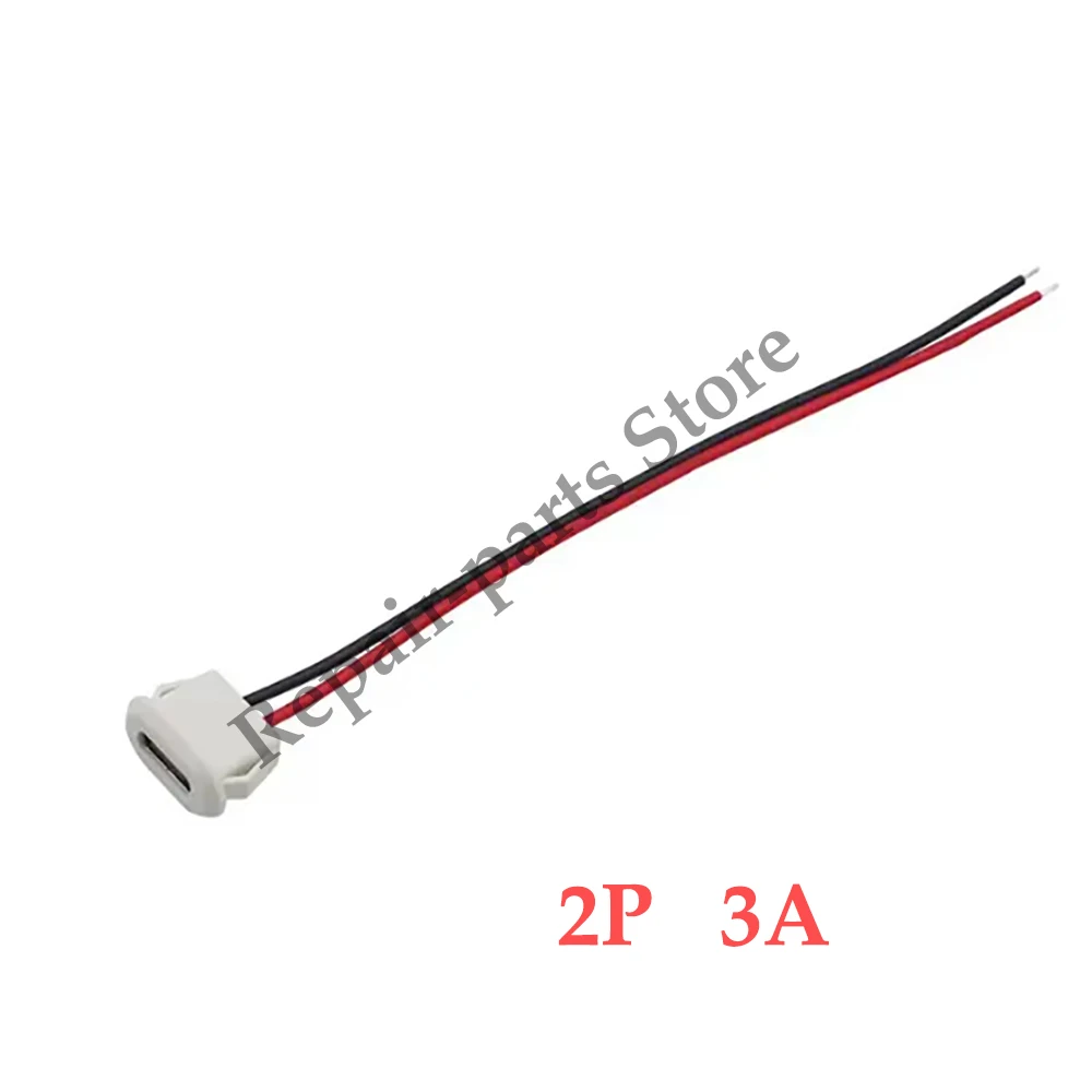 

3 шт., разъемы USB Type-C JCD TYPE-C waterproof connector