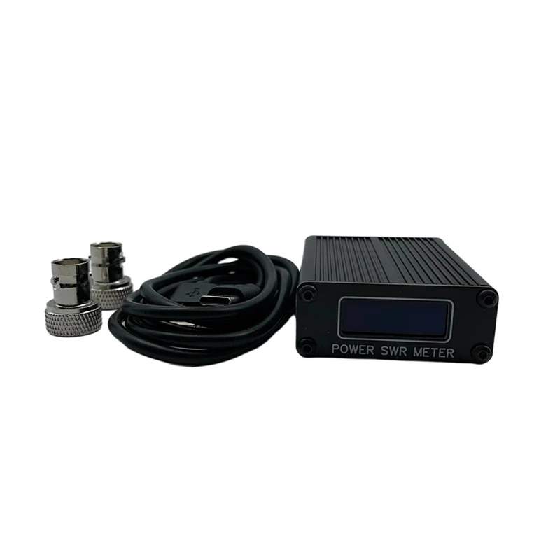 

HOT-Mini QRP 1,6 МГц-30 МГц SWR HF, коротковолновый Стандартный фотометр, измеритель мощности + OLED + аккумулятор + USB-кабель на основе G8GYW