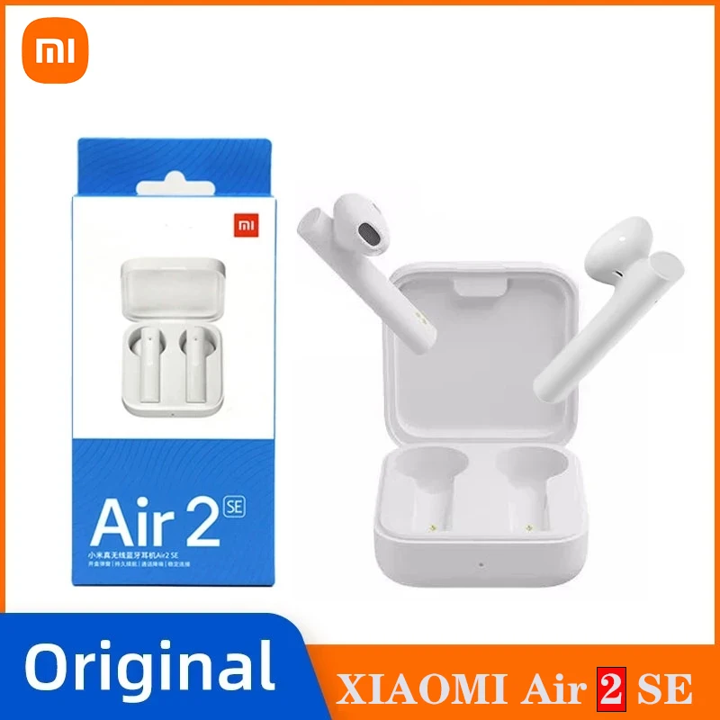 

2Pcs/Lot Xiaomi Air2 SE Earphone TWS Mi True Wireless Headset Sports Bluetooth 5.0 Touch Control With Mic Earbuds Basic Air 2 SE