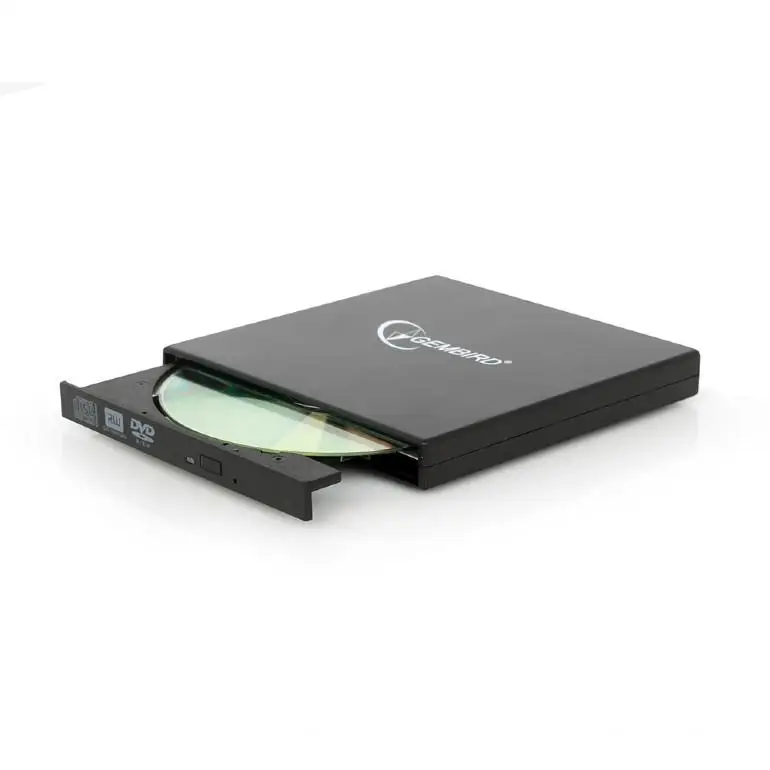 Gembird DVD USB 02 оптических дисков черный ± RW|Оптические дисководы| |