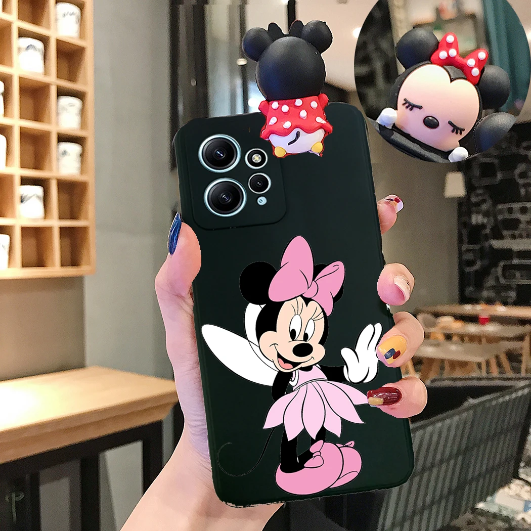 Мультяшный 3D Микки Минни милый чехол из ТПУ для Realme C53 C21Y C25Y C25 C21 C12 C15 C20 C35 C33 C55 C67 C51
