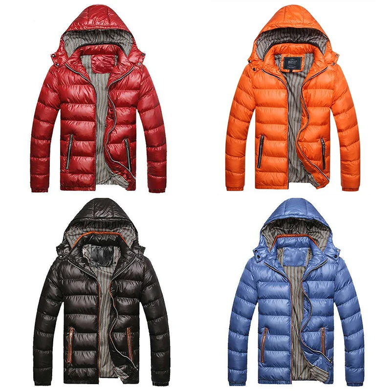 

Мужское пальто большого размера 7 размеров, зимняя куртка с хлопковой подкладкой, парка с капюшоном для мужа, верхняя одежда, Толстая теплая ...