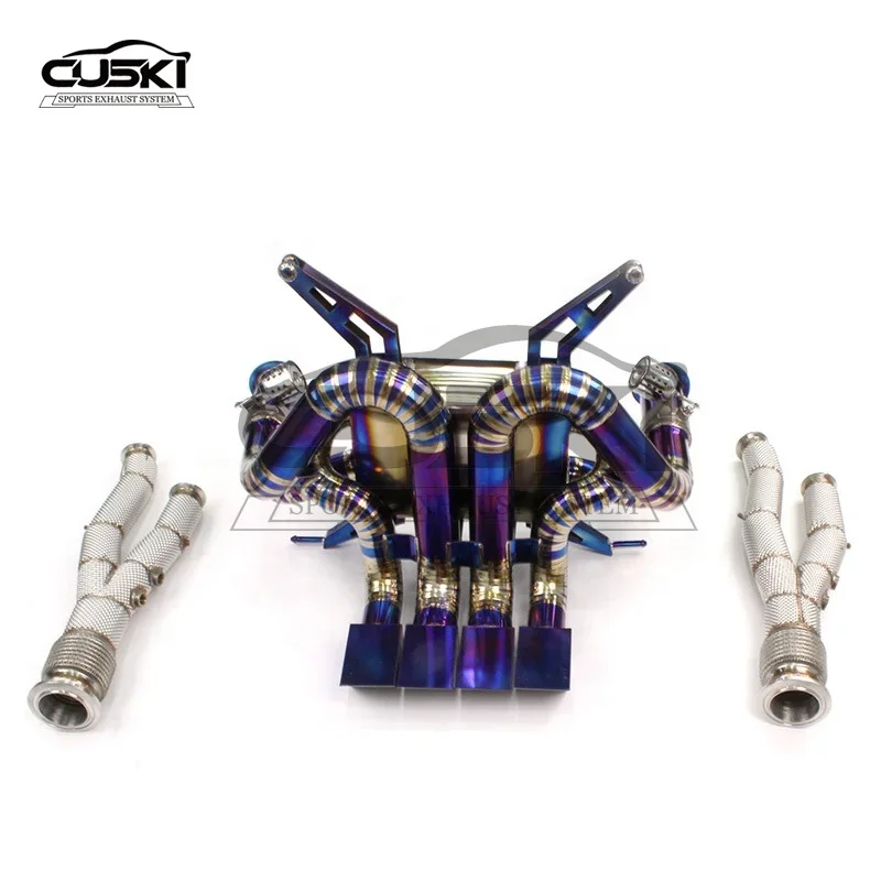 Высокопроизводительные выхлопные трубы Catback для Lamborghini автомобиля Диаметром 6 5