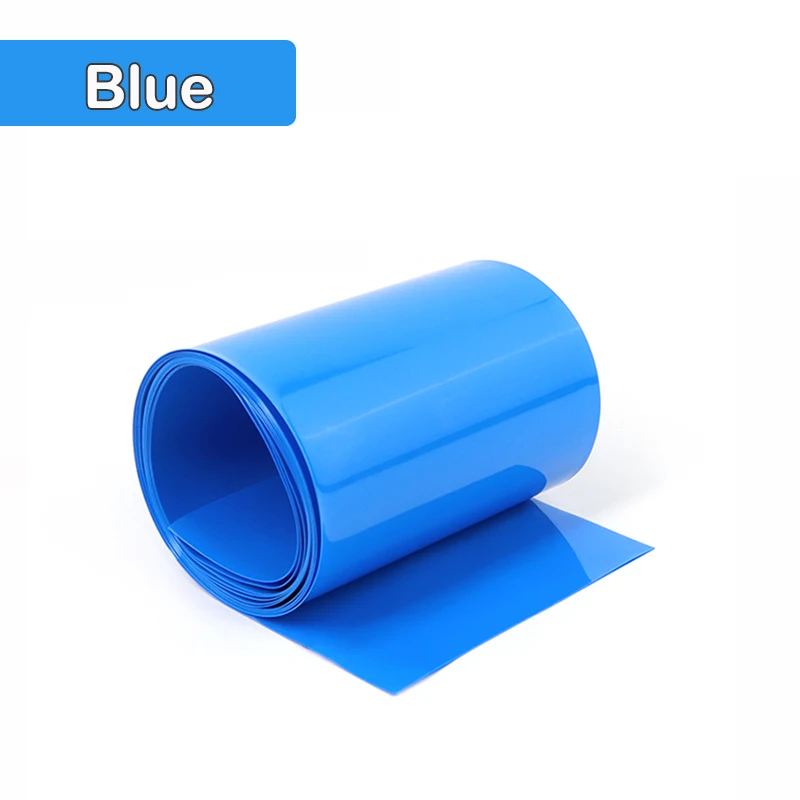 

Термоусадочная трубка из ПВХ шириной 1–50 м, 90 мм, 18650, обертка для аккумулятора, термоусадочная изолированная защитная пленка для кабеля, оберточная рукав