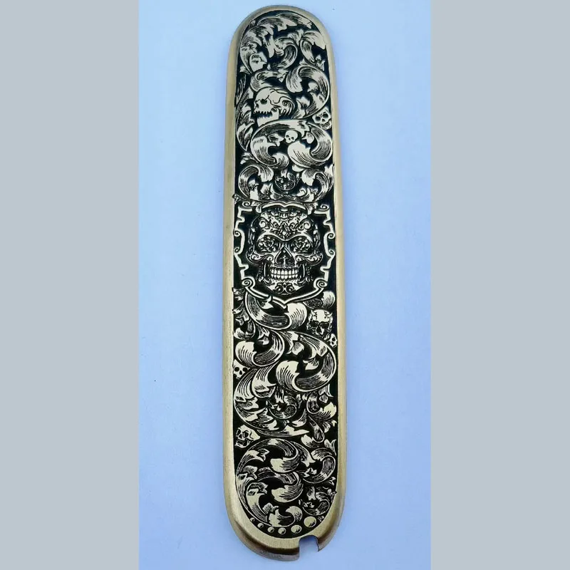 1 пара ручные весы из чистой латуни на заказ для швейцарского армейского ножа