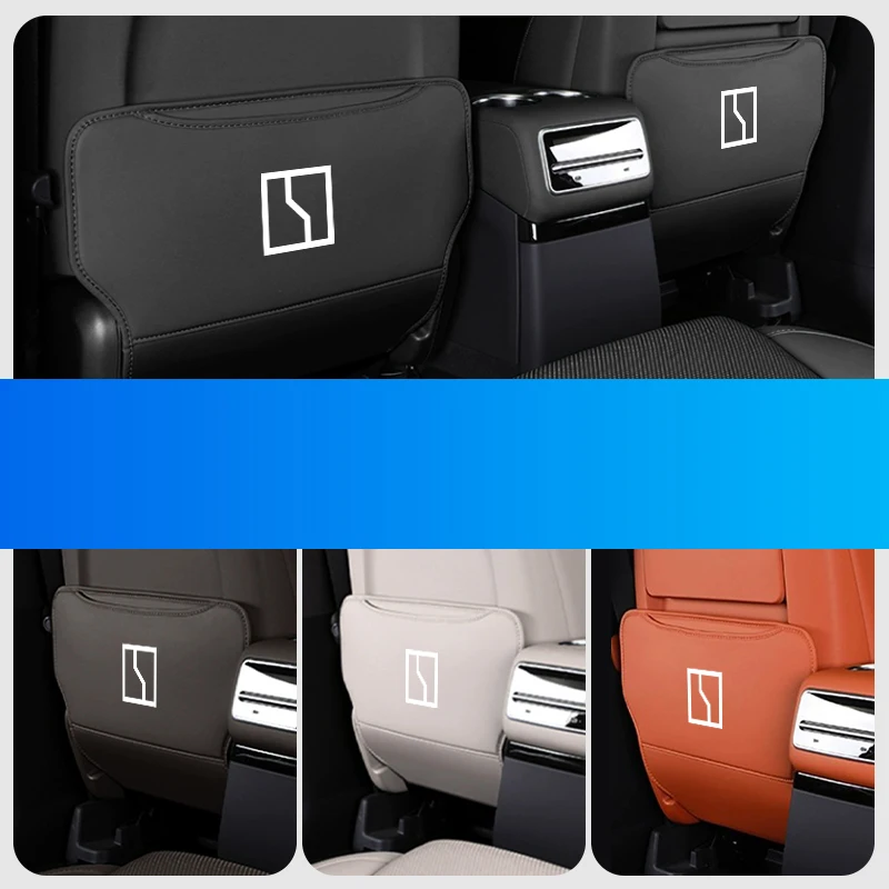 Автомобильное сиденье Anti-Kick Mat предотвращает загрязнения Pad Protector Cover For Zeekr 001 009 2022