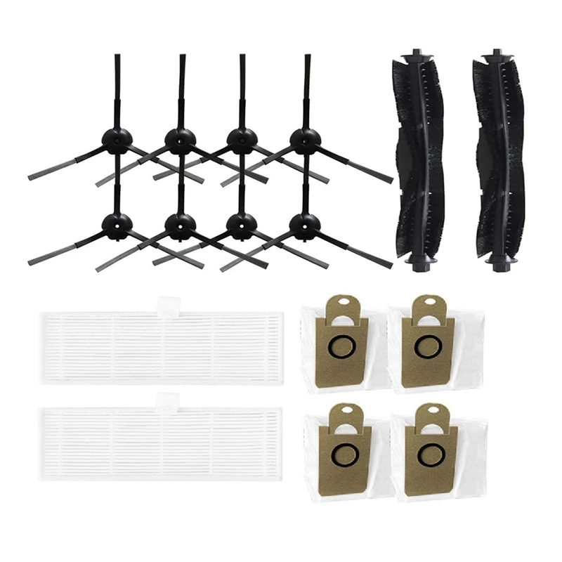 

Main Brush Side Brushes HEPA Filters Spare Parts Accessories For Neabot N1 Vacuum Cleaner