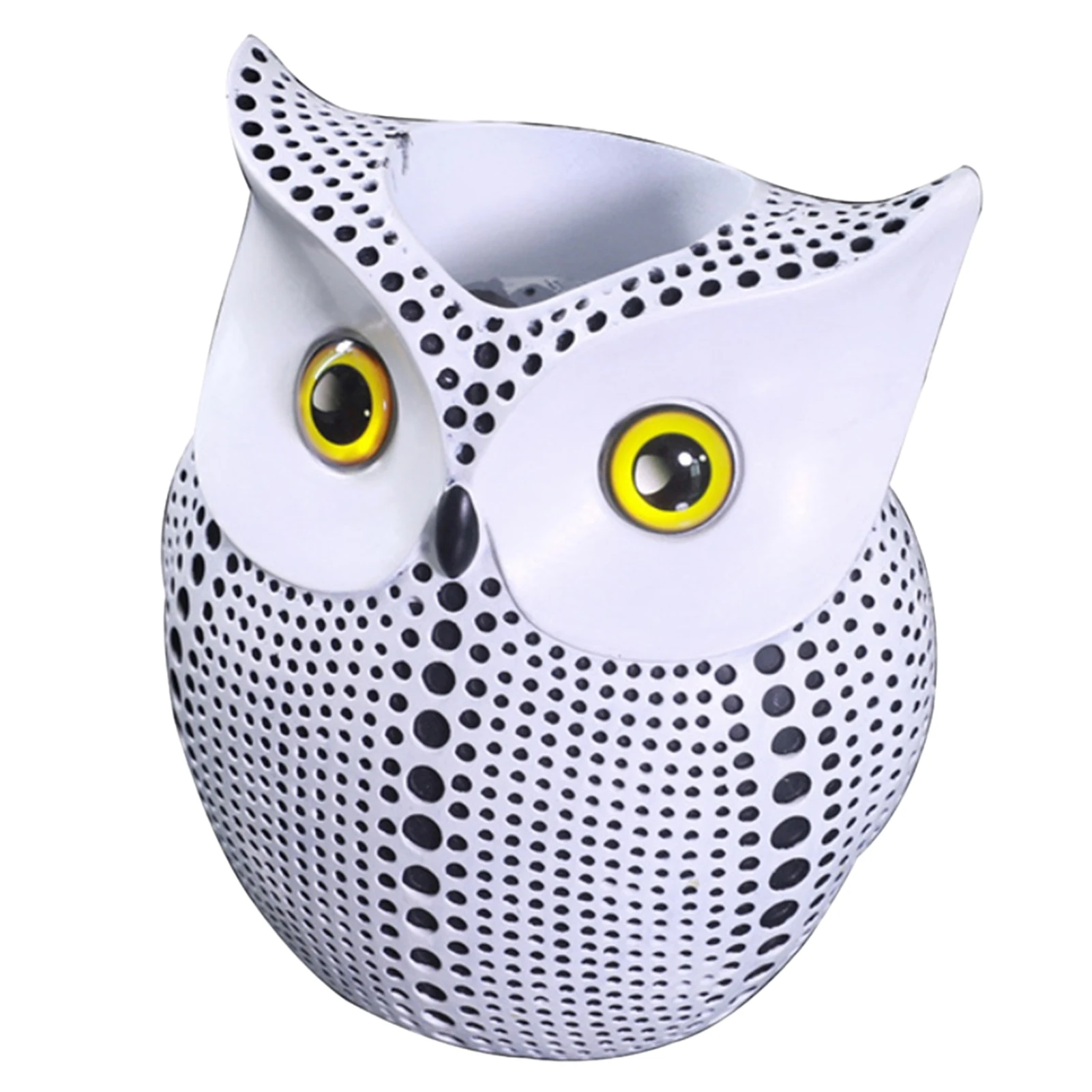 

Nordic Owl Vase Animal Sculpture Decor Owl Statue Decor For Home Bookshelf TV Stand Fireplace Mantel Windowsill Nightstands