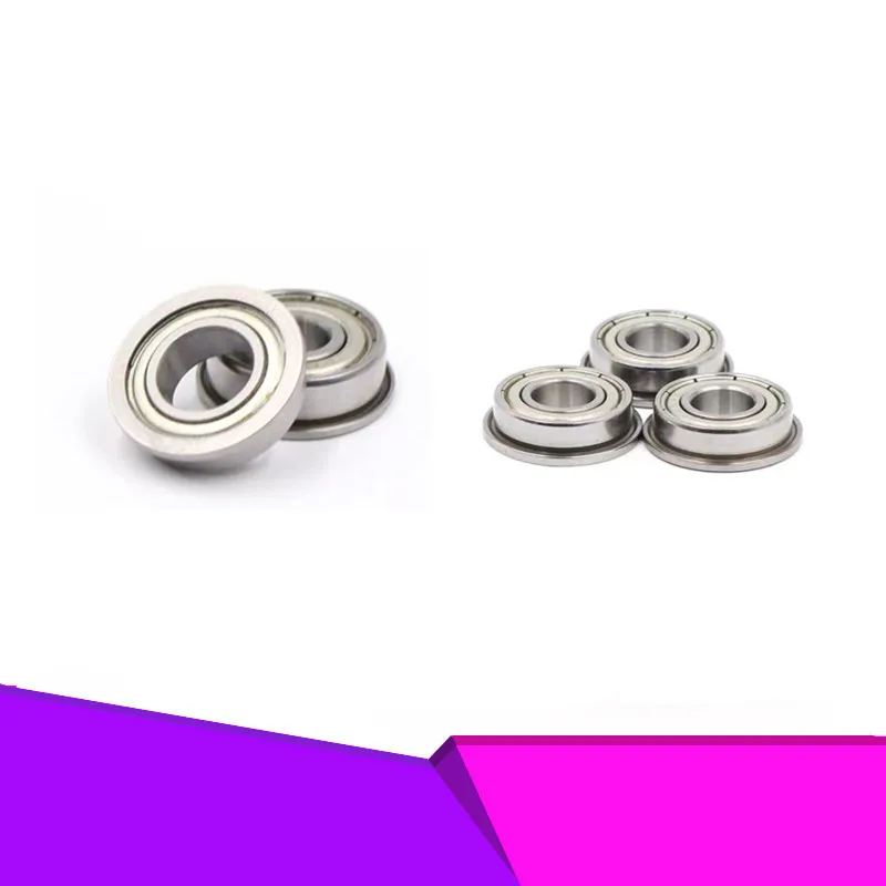 10 шт Открытый фланцевый подшипник F686 LF1360 F686K 6*13*3 5 F689ZZ F689-RS F628 / 9ZZ 9*17*5 FR8ZZ FR8-2RS 12 7*28