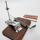 Точильный камень высокого качества, точилка для ножей, белый корунд, профессиональный шлифовальный инструмент, точильная система, точильный камень