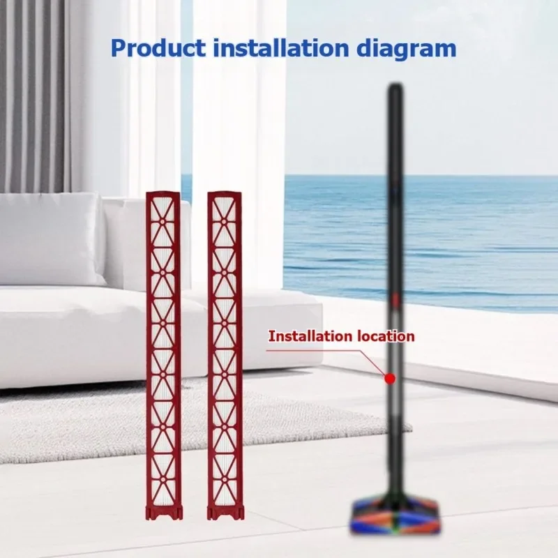 Фото Сменный HEPA-фильтр WZ (4 шт.) для пылесоса Dyson Pencilvac Fluffycones SV50 №2