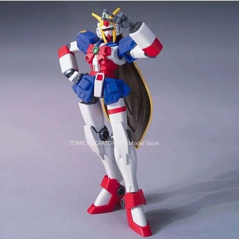 Фото Модель аниме-персонажа Bandai GUNDAM HGFC 1/144 GF13-050NSW NOBELL GUNDAM, сборная модель, игрушка, декоративный подарок для коллекционеров №3