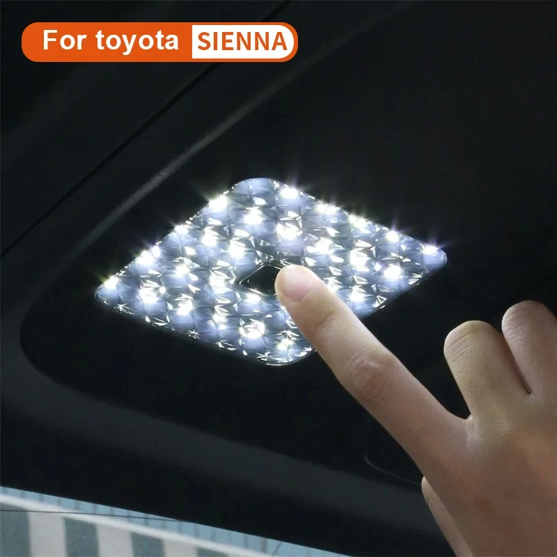 Toyota Sienna 2021-2024 Внутренняя Атмосферная Лампа Задней Двери ABS + Светодиодный