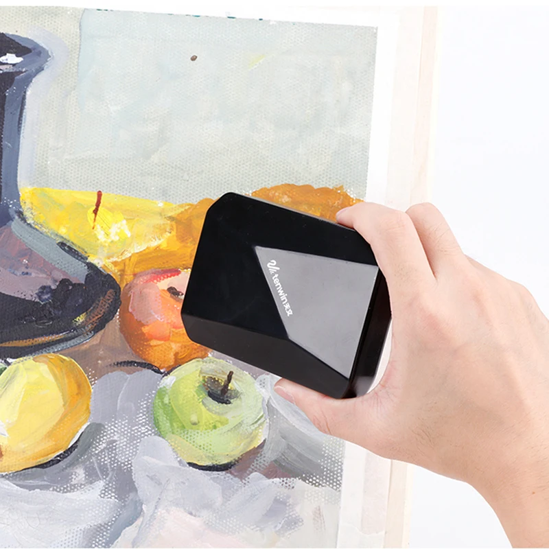 

Mini Paint Dryer Wireless Air Drier Drawing Dryer Student Exam Blow Painting Watercolor/Gouache Quick-drying Desktop Mini Fan