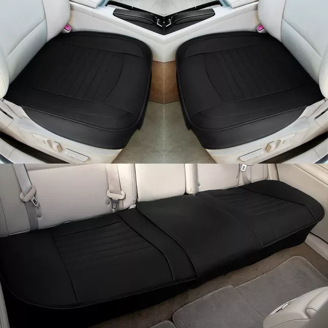 

PU Leather Car Seat Cover Comfortable And Breathable All Year Round Protector The Car Seat Auto Cushion Accessories