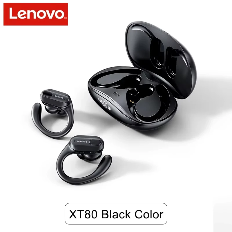 Lenovo XT80 Новые TWS Беспроводные Bluetooth V5.3 Наушники Игровые и музыкальные гарнитуры с