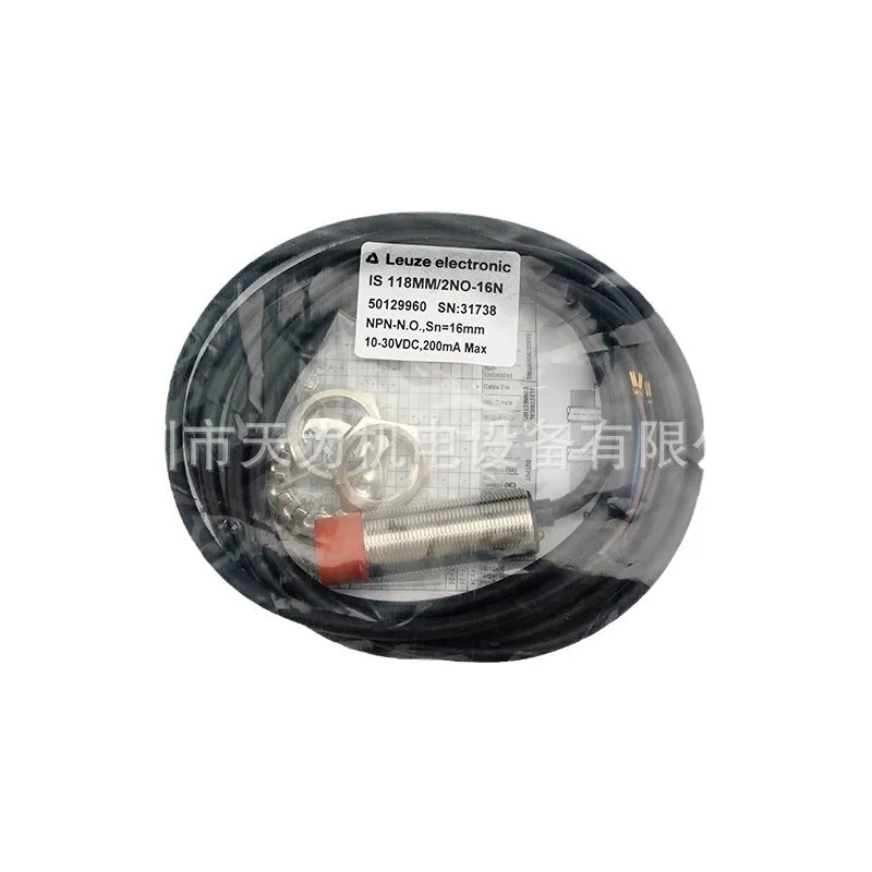 Новый оригинальный немецкий индуктивный датчик LEUZE Lloyce IS 118MM2NO-16N, реальное фото (art.: 3920daaad658f) - 3920daaad658f